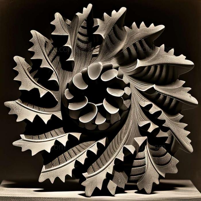 3D model Karl Blossfeldt (STL)